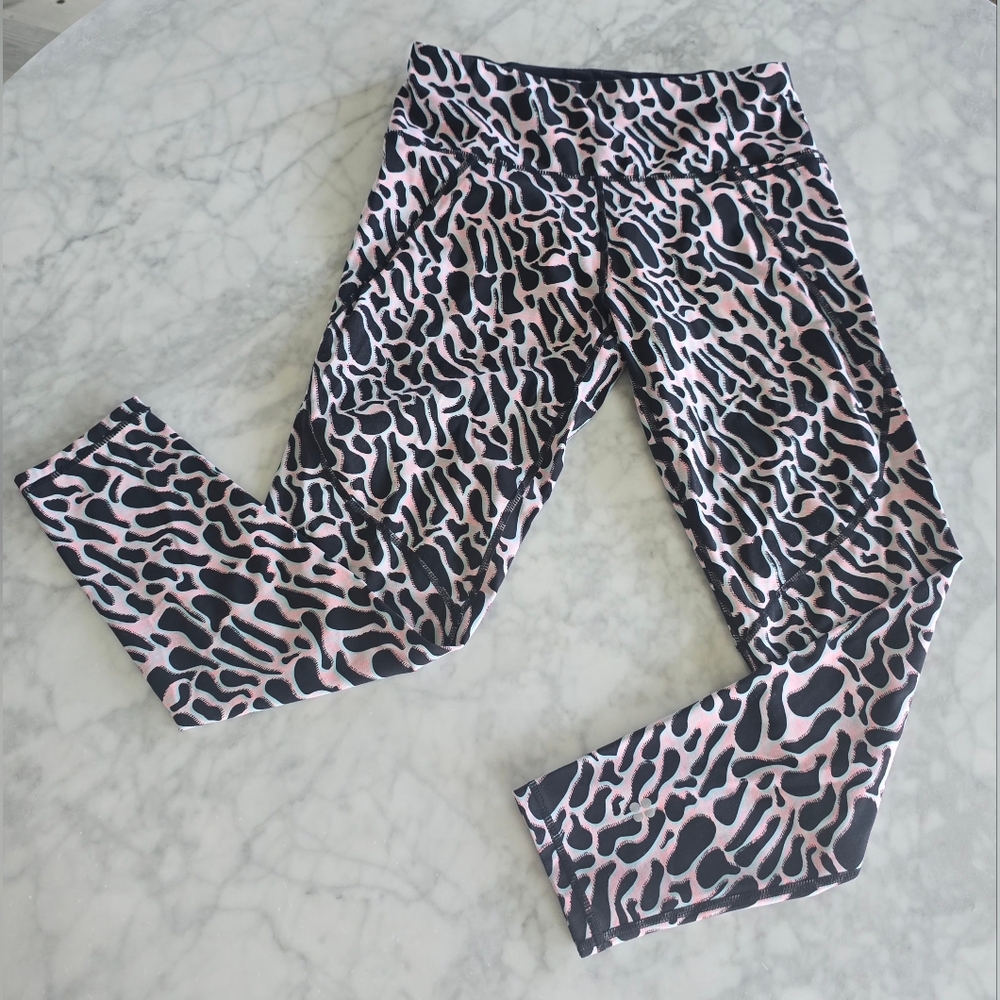 Sweaty Betty Power 7/8 Leggings Women's Size‎ Small Black Pink